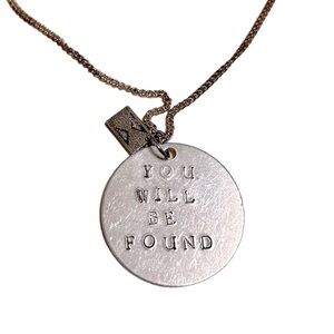 Dear Evan Hansen Necklace,YOU WILL BE FOUND
